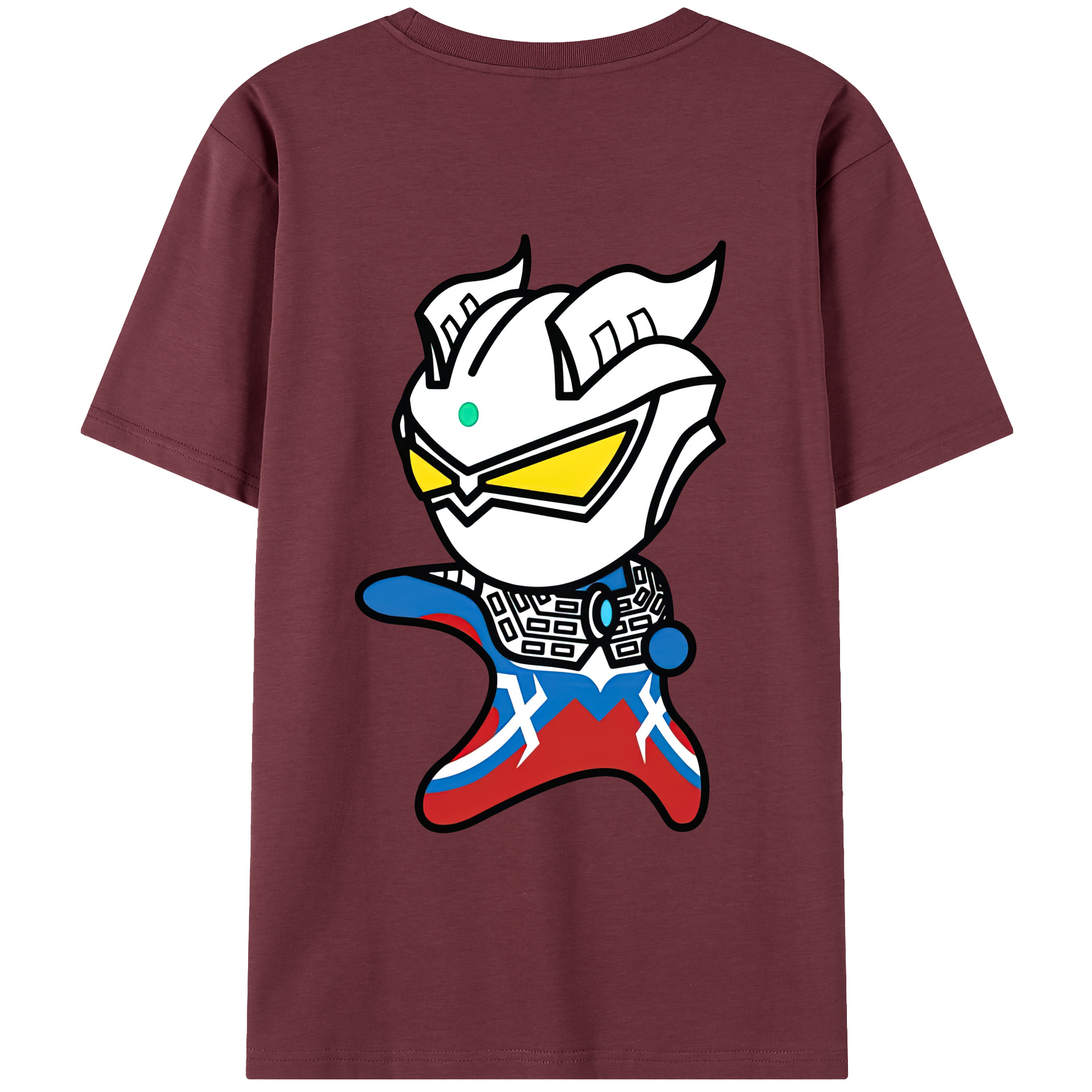（画像用） ウルトラマン Ultraman 綿100％半袖Tシャツ（背面プリント）